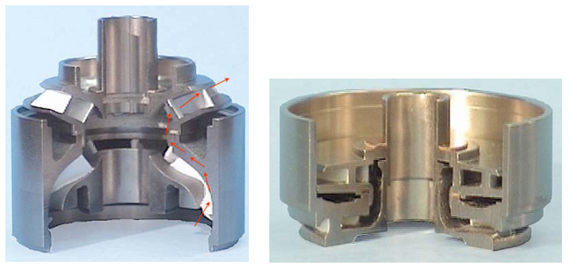 Mixed Flow And Radial Flow Impeller Types For Electric Submersible Pump